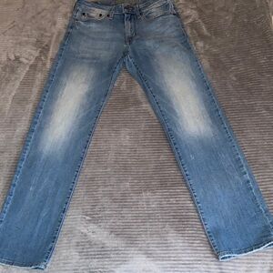 American Eagle Outfitters Extreme Flex Light Blue Men's Straight Jeans